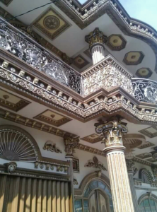 ornamen rumah klasik di Jakarta Selatan